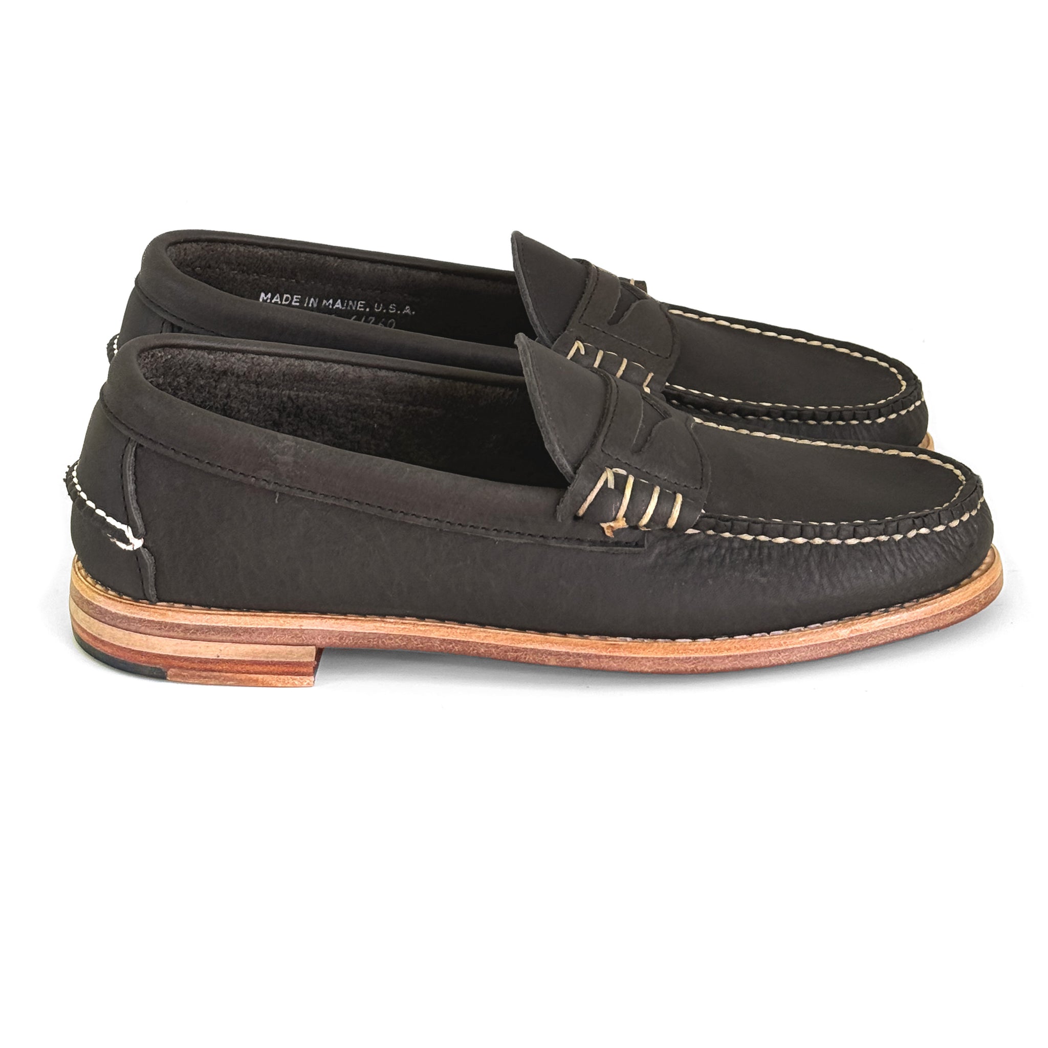 Beefroll Penny Loafer - Charcoal Grizzly