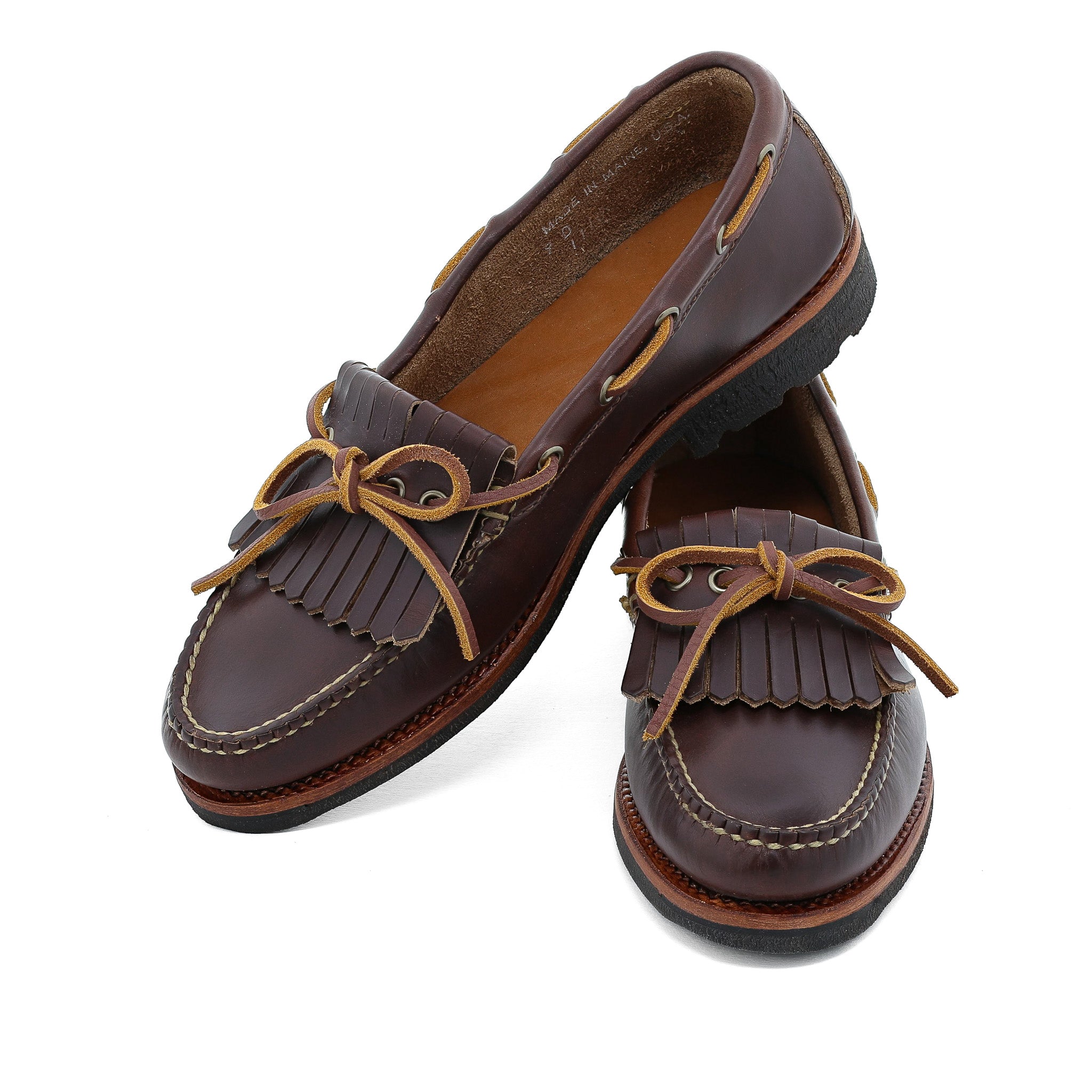 Kiltie Loafer - Carolina Brown Chromexcel