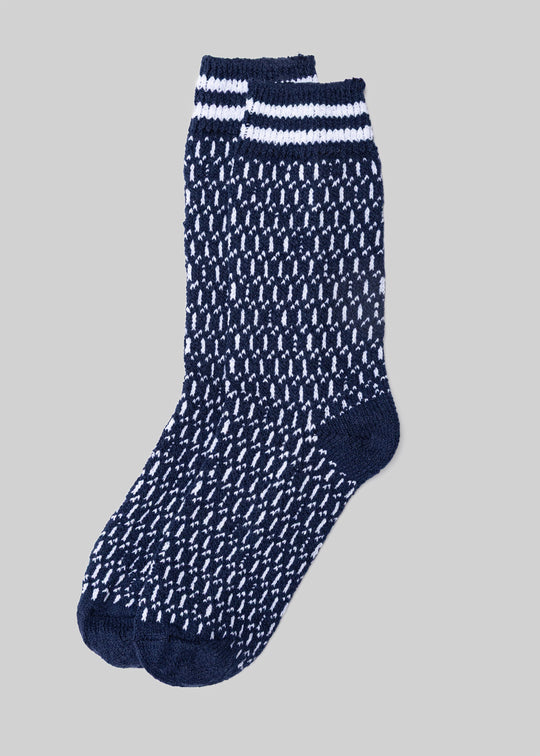 The Oslo Sock - Navy
