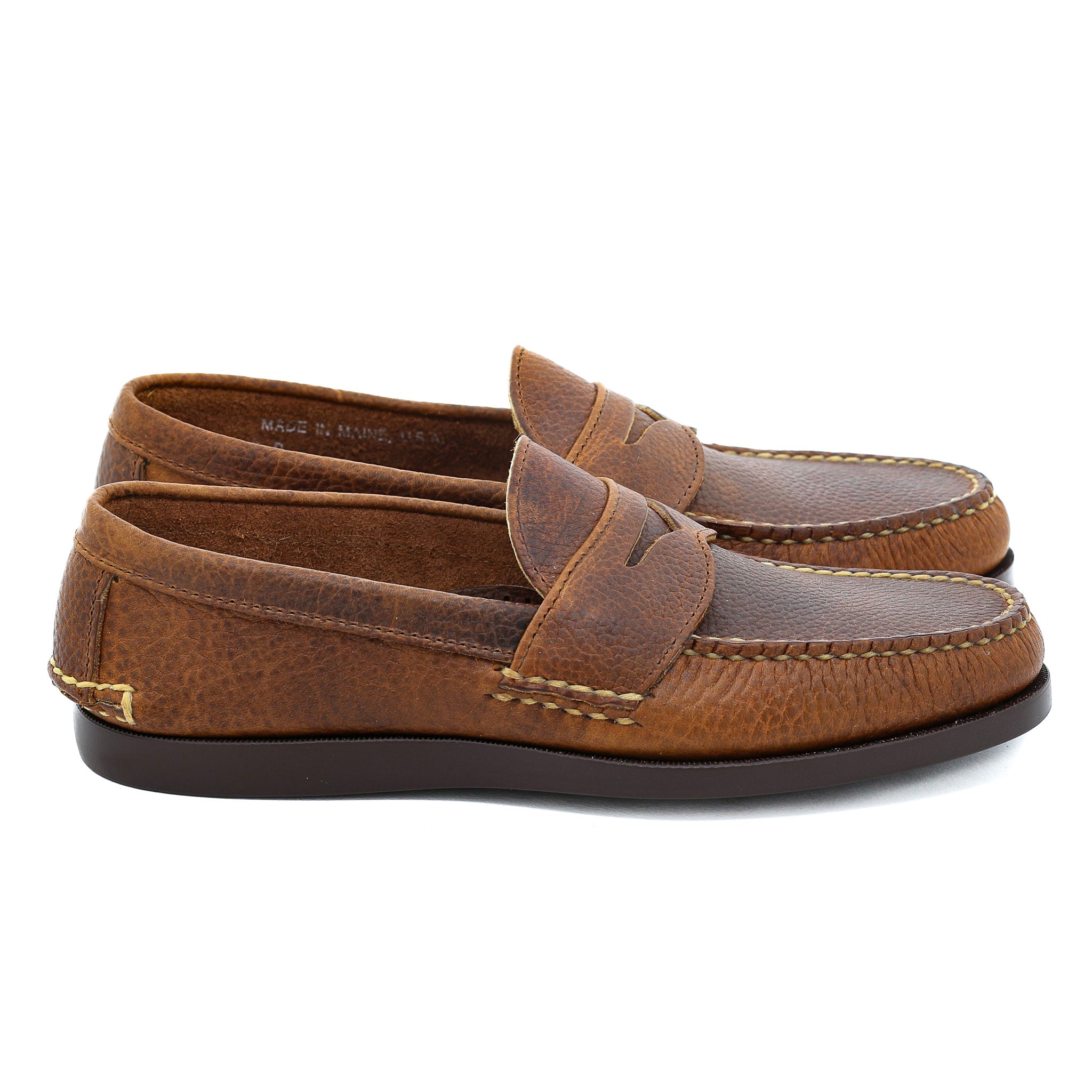 Pinch Penny Moc - Medium Brown Buckaroo