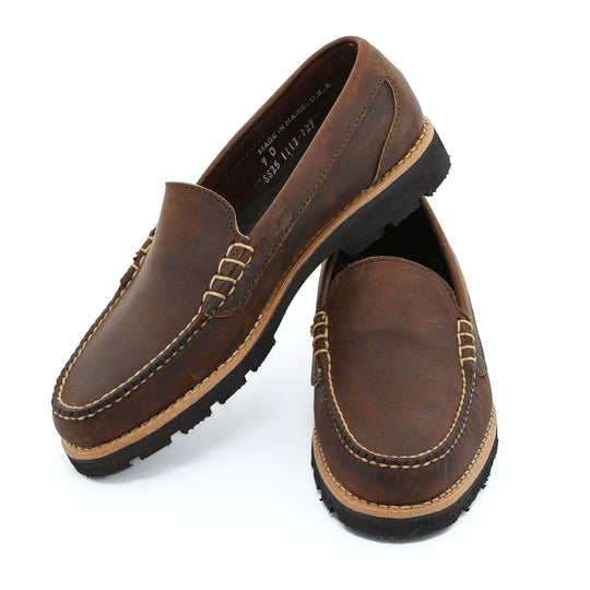 Naples Venetian Loafer - Rye Crazy Horse