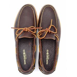 Belgrade Camp Loafer - Dark Brown Rowdy Bison | Rancourt & Co