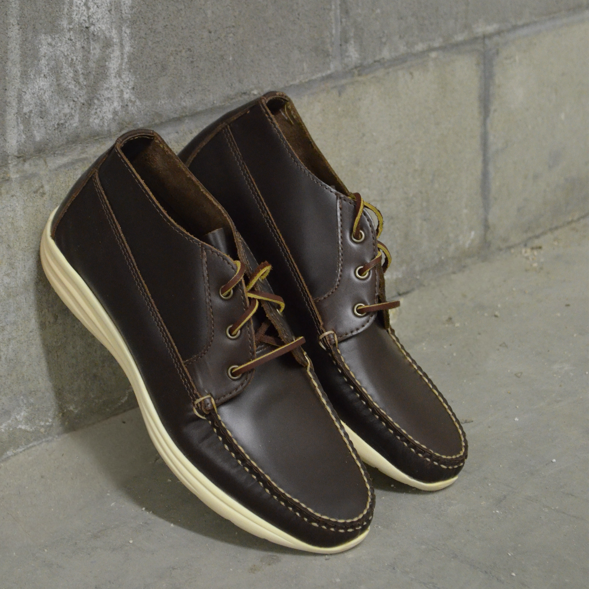 To Boot New York Men\'s Chestnut Leather Chukka Lace-Up Boots Amazon.com | To Boot New York Men main image 4
