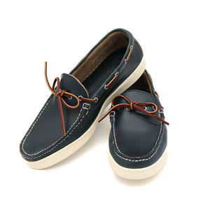 Dirigo Camp-Moc - Navy Chromexcel | Rancourt & Co. | Men display picture 2