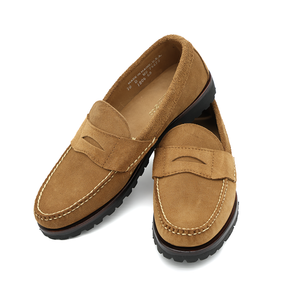 Dirigo Pinch Penny Loafer - Olive Mohave | Rancourt & Co. | Men's