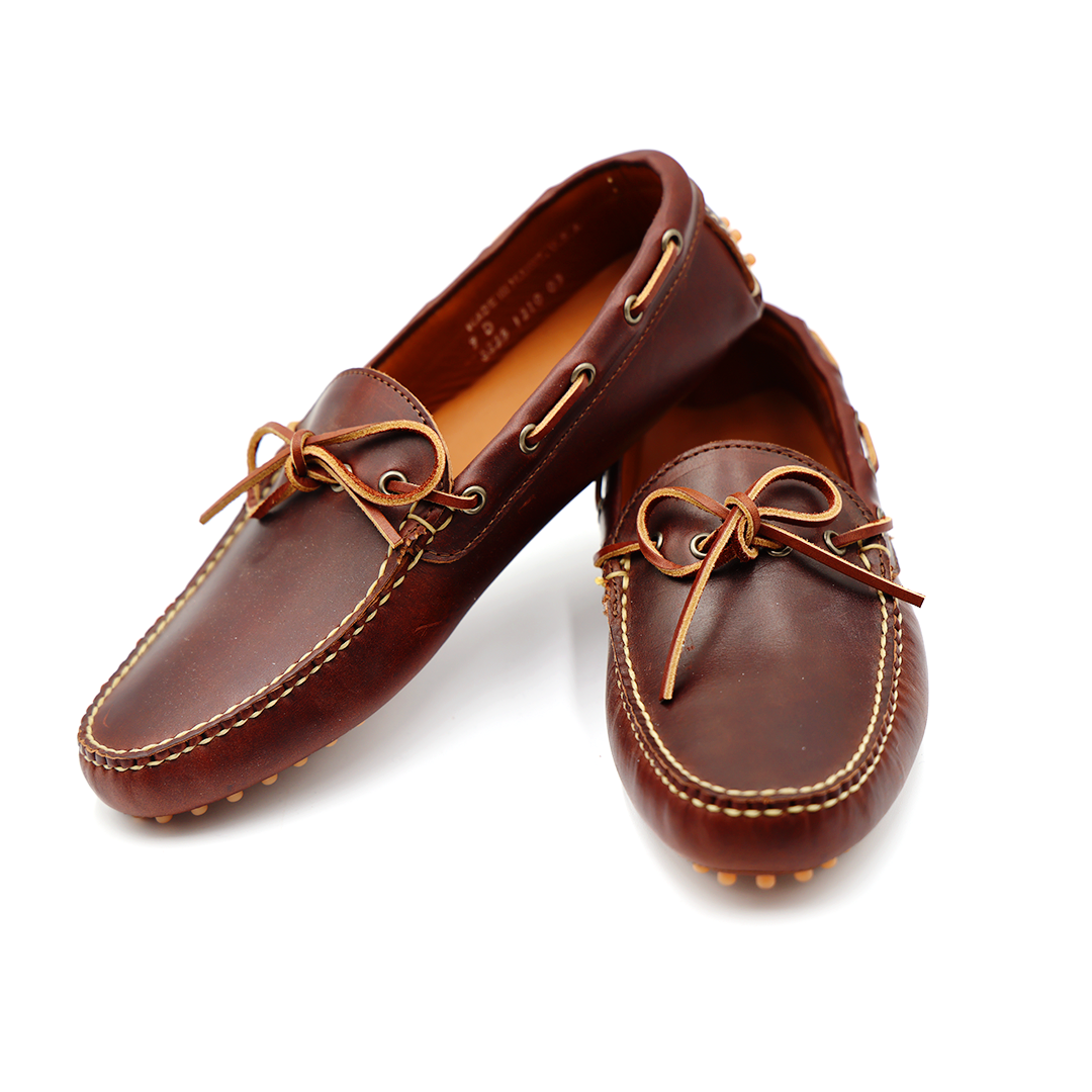 Westbrook Driving Moc - Parisian Blue | Rancourt & Co. | Men's