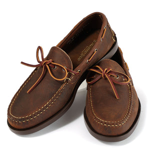 【良品】 RANCOURT&Co / Gilman Camp Moc Suede Gilman Camp-Moc - Rye Crazy Horse | Rancourt & Co. | Men's Boots