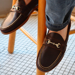 Casual Horsebit - Rowdy Bison | Rancourt & Co. | Men's Boots and Shoes