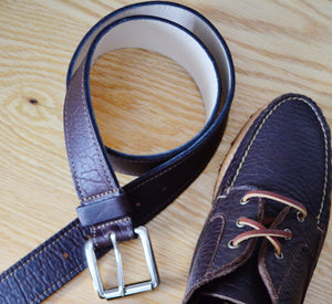Beefroll Penny Loafer LH - Rowdy Bison, Dark Brown | Rancourt & Co