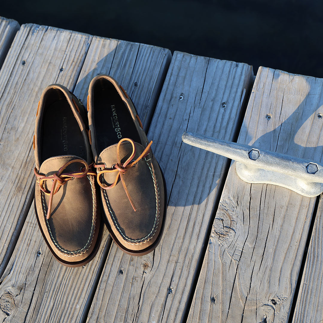Gilman Camp-Moc - Roughman Chocolate | Rancourt & Co. | Men's