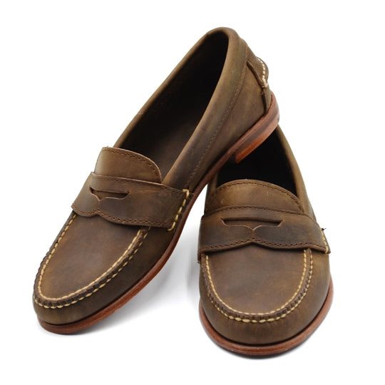 Women's Pinch Penny Loafer - Roughman Chocolate