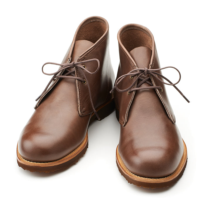 Blake Chukka - Dark Brown Bulldog