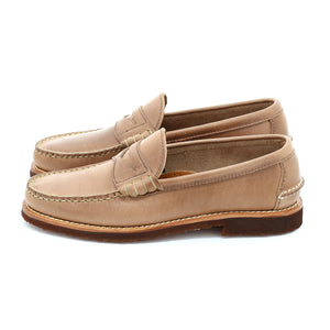 Beefroll Penny Loafers LH - Natural Chromexcel