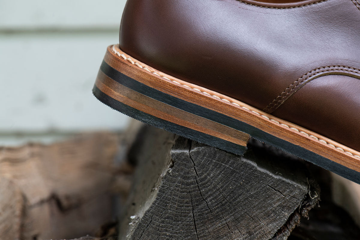 Camden, Mens Derby Shoes in Black Leather