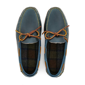 Harrington Slipper - Navy Chromexcel