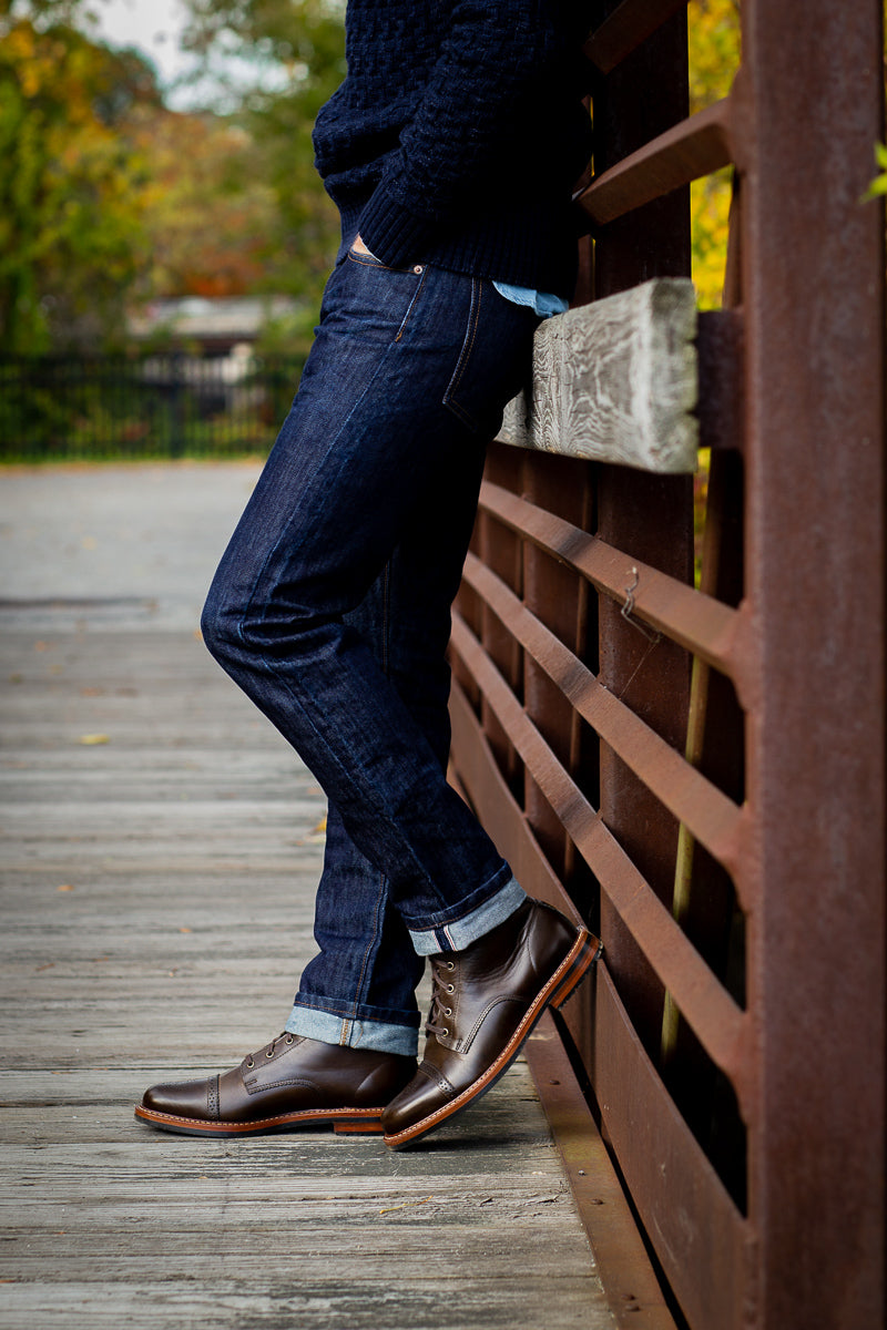Brighton Boot - Dark Brown Calf