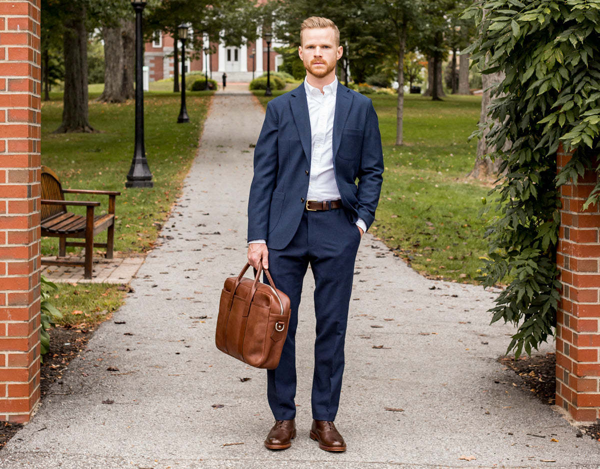 Calfskin Dress Belt | Rancourt & Co. | Men's Boots and Shoes