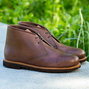 Blake Chukka - Dark Brown Bulldog