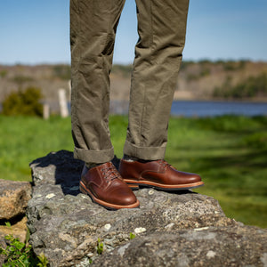 Camden Derby - Carolina Brown Chromexcel | Rancourt & Co. | Men's Boots ...