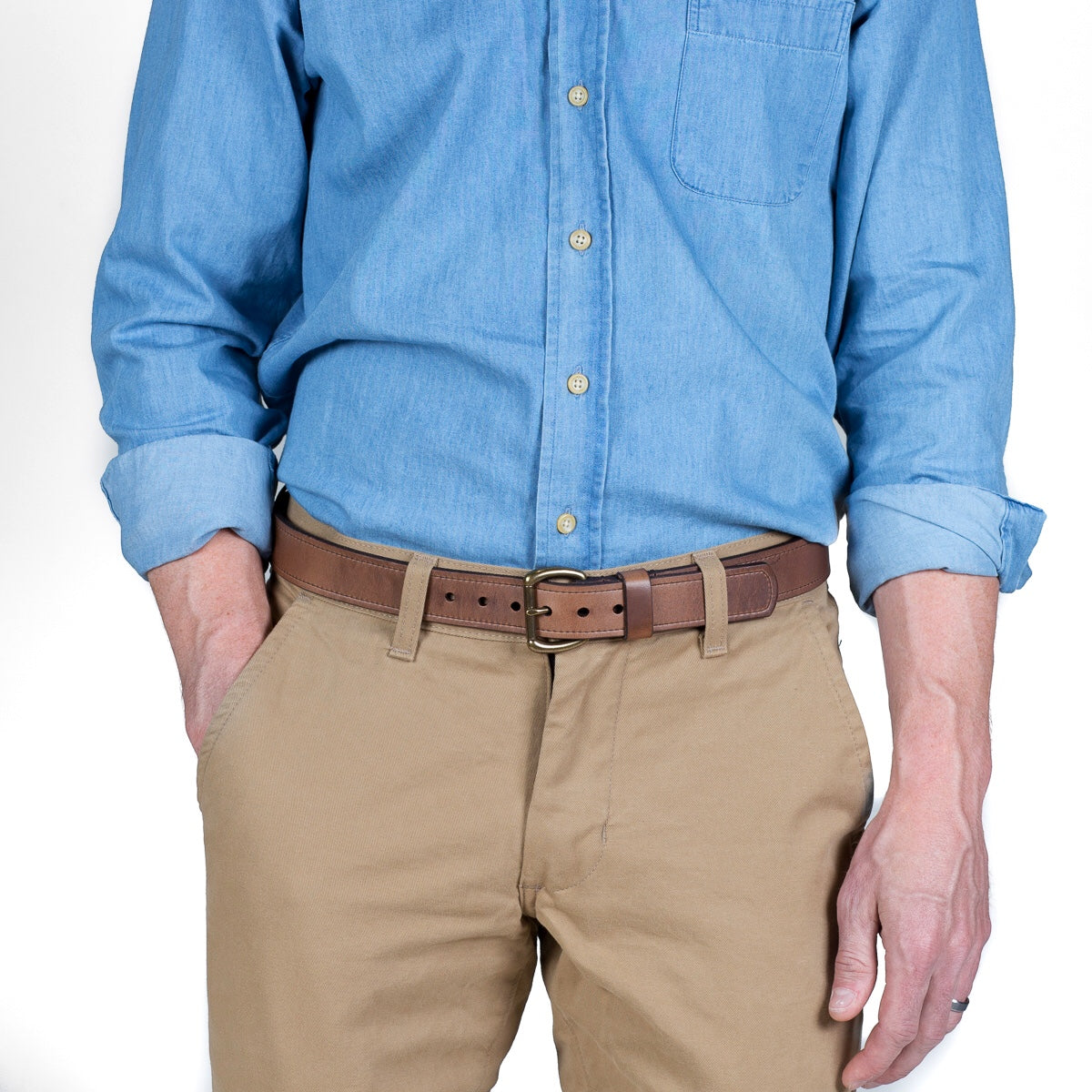 Slim Chromexcel Belt
