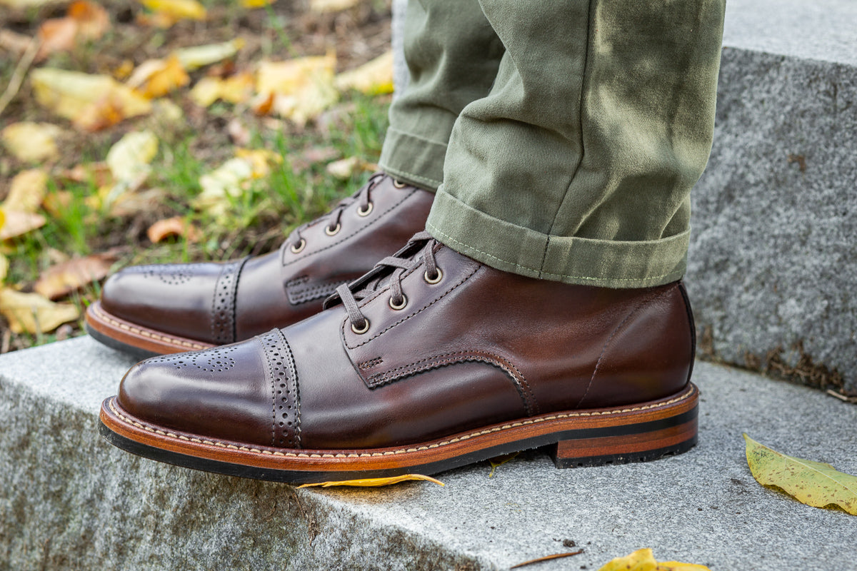 Brighton Boot - Dark Brown Calf
