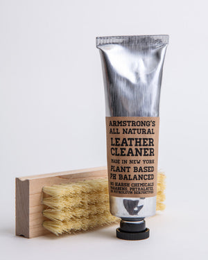 Armstrong's Leather Cleaner + Scrub Brush