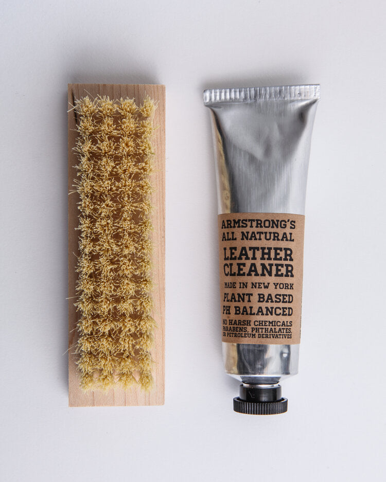 Armstrong's Leather Cleaner + Scrub Brush