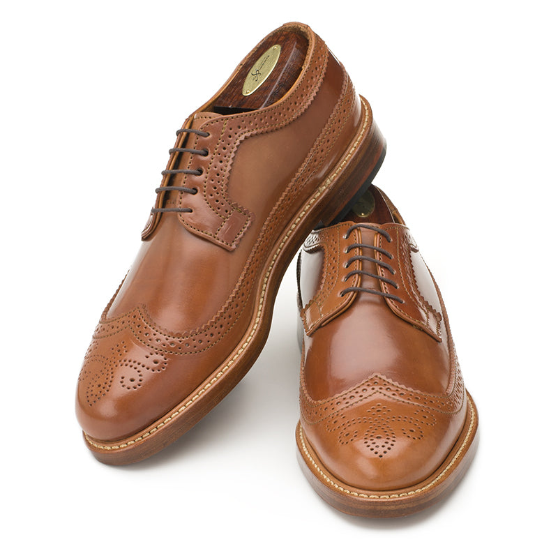 Chandler Longwing - Caramel Shell Cordovan