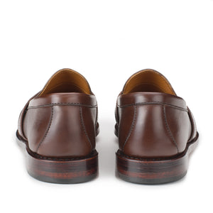 Weltline Penny Loafers - Dark Brown Calf