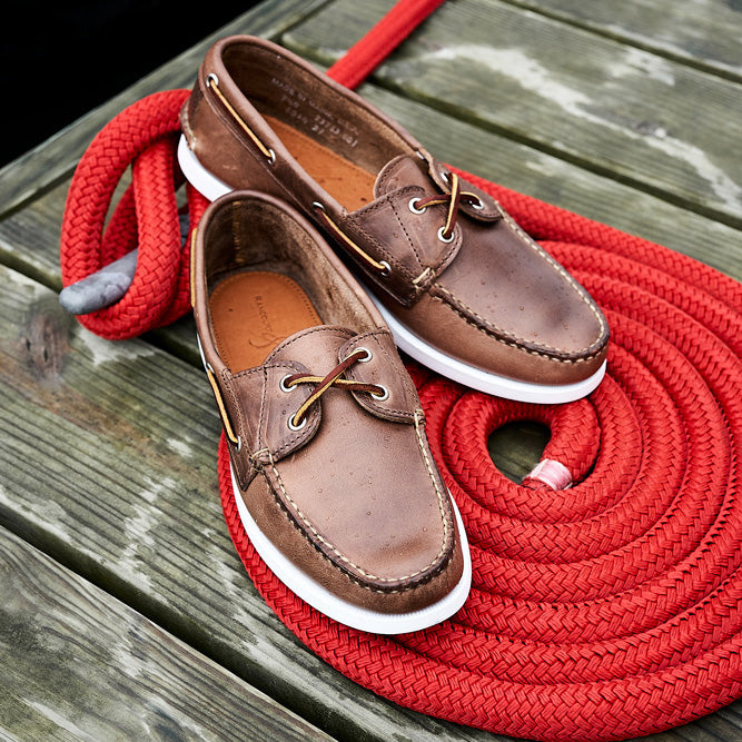 Read Boat Shoe - Natural Chromexcel | Rancourt & Co. | Men's Boots and ...
