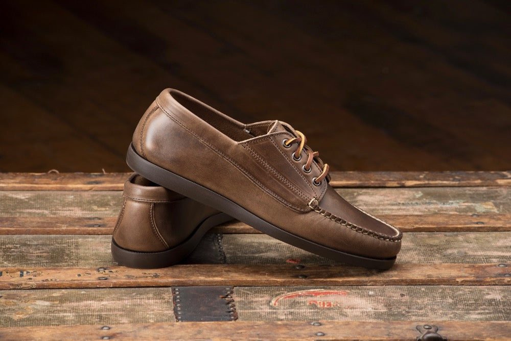 Classic Ranger-moc - Natural w/brown sole | Rancourt & Co. | Men's ...