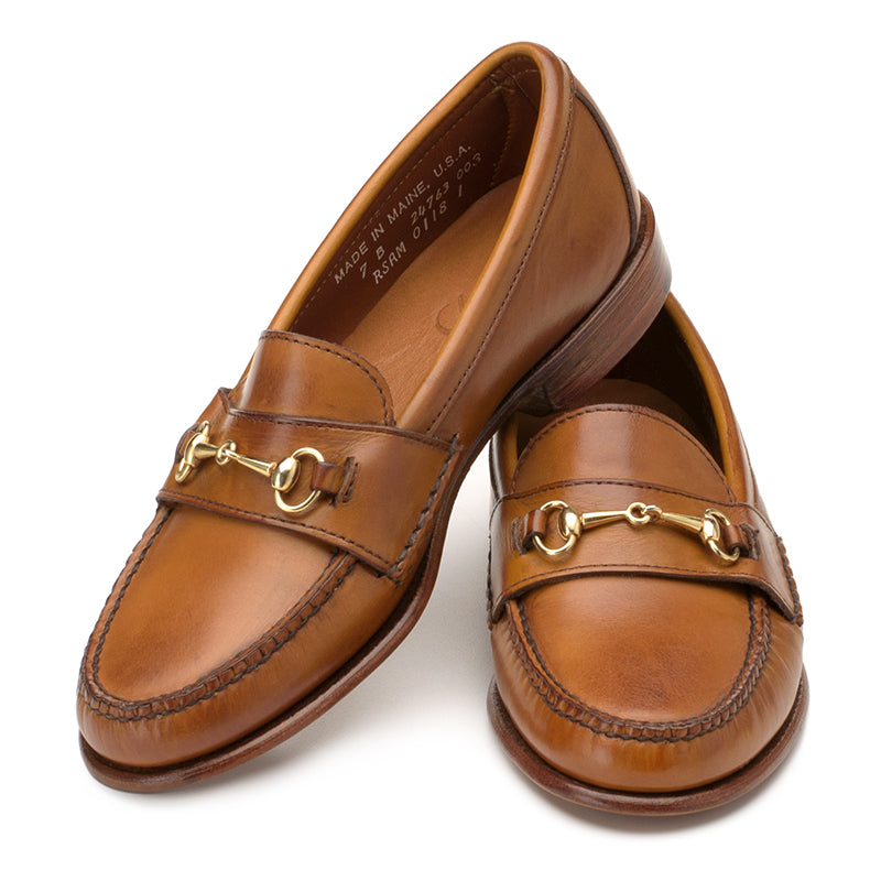 Women's Horsebit Loafers - Amber Calf
