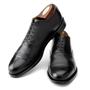 mens black leather dress shoes Thursday Boot Company Men's Black Leather Chairman Lace-Up Size 13