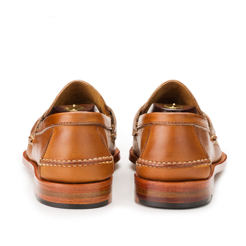 Eastport Penny Loafers - Tan Bulldog