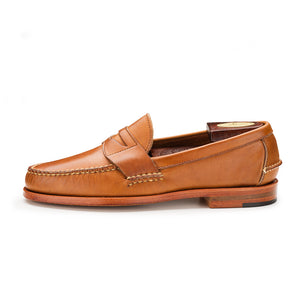 Eastport Penny Loafers - Tan Bulldog