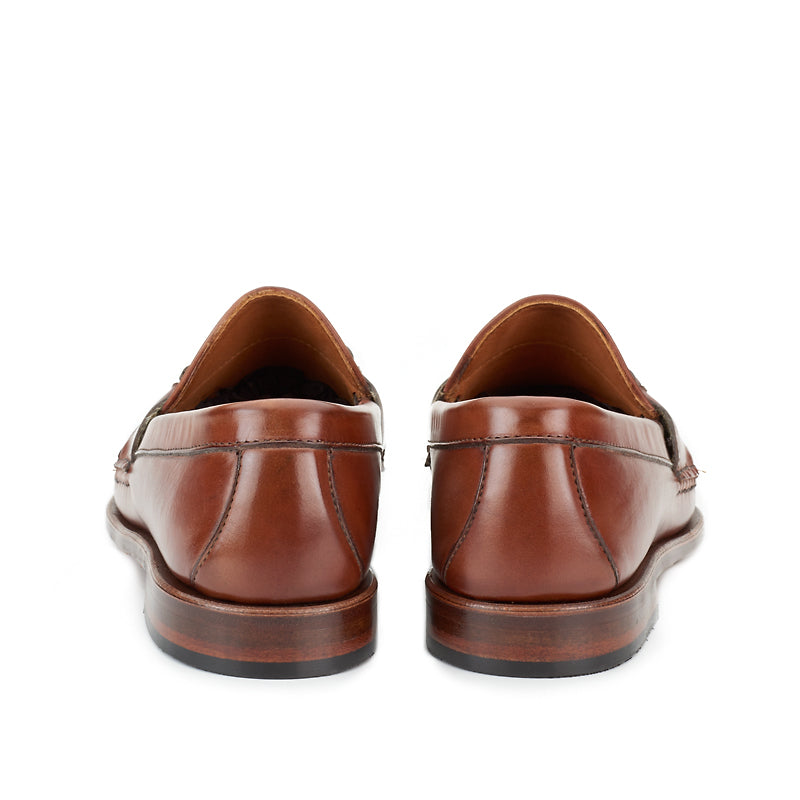 Horsebit Loafers - Tan Calf